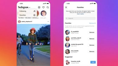 Bild von Instagram führt den chronologischen Modus mit Optionen für „Favoriten“- und „Folge“-Filter ein