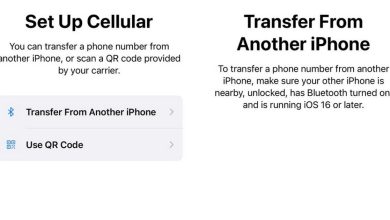 Bild von Mit iOS 16 können Sie Ihre eSIM über Bluetooth auf ein neues iPhone umstellen