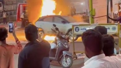Bild von EV-Brände: Tata Nexon EV fängt Feuer in Mumbai, sehen Sie sich das Video an!