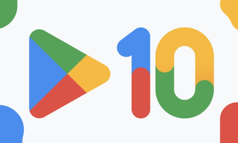 google-feiert-das-10-jaehrige-bestehen-des-play-store-mit-einem-neuen-logo-und-bietet-10-mal-mehr-punkte
