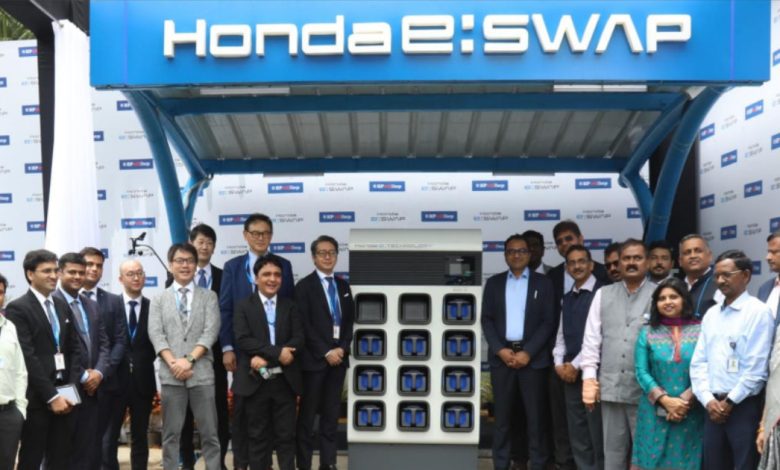 honda-startet-batteriewechselservice-bei-hpcl-kraftstoffpumpen-fuer-elektrofahrzeuge-in-indien