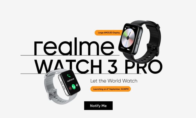 realme-watch-3-pro-vor-der-markteinfuehrung-auf-flipkart-gelistet:-preis-in-indien,-vollstaendige-spezifikationen-enthuellt