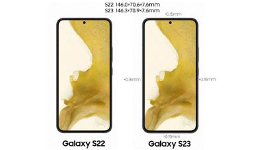 Bild von Die Samsung Galaxy S23-Serie soll mit etwas dickeren Einfassungen als die S22-Serie ausgestattet sein